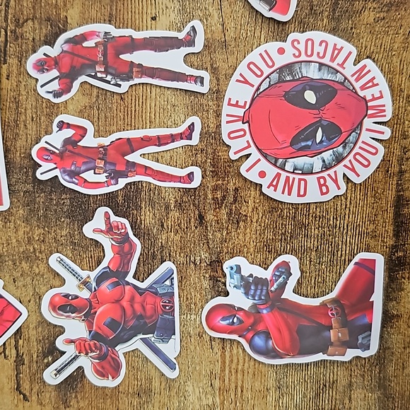 Deadpool Sticker Set - Picture 5 of 8